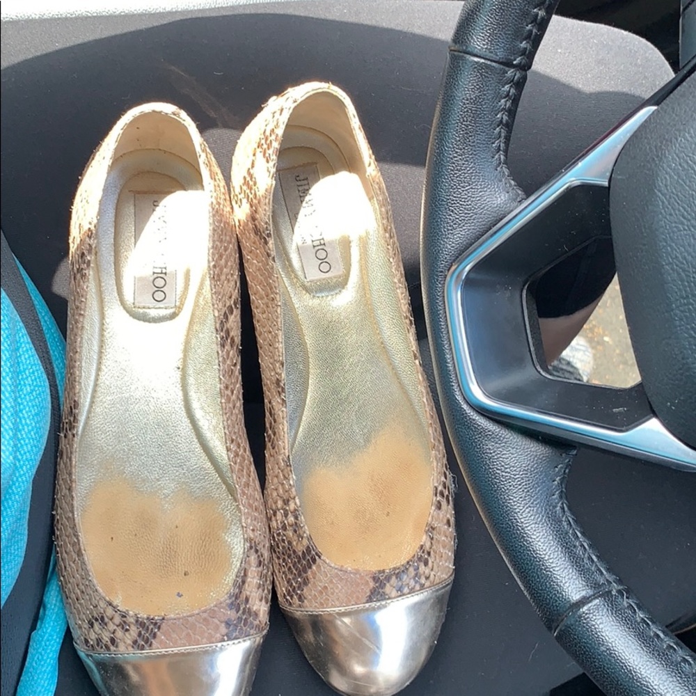 Jimmy Choo flats. Sz 8.